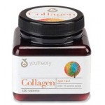 อาหารเสริม คอลลาเจน collagen ราคาส่ง ยี่ห้อ Youtheory, Collagen, 120 Tablets